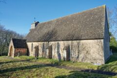 A view of the south-side of Alfington church